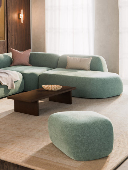 Ovaler Sofa-Hocker Wolke