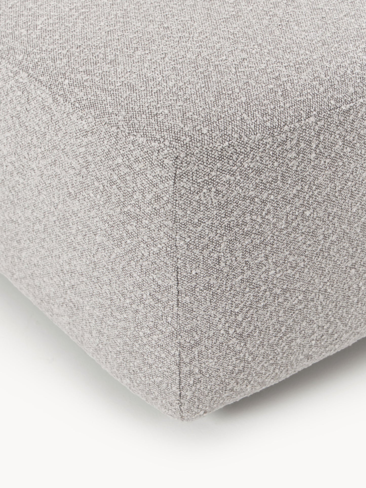 Bouclé-Sofa-Hocker Anton