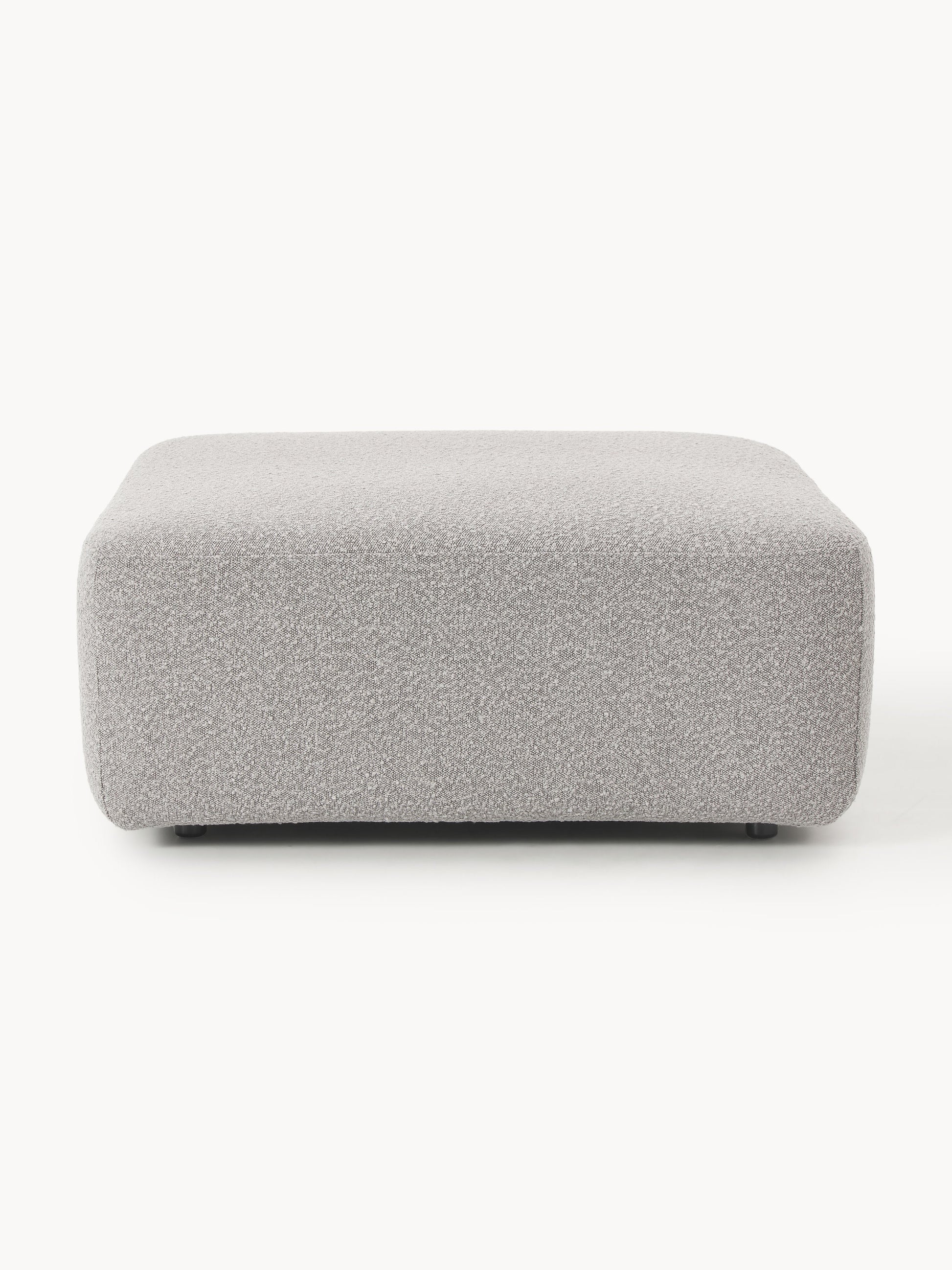 Bouclé-Sofa-Hocker Anton