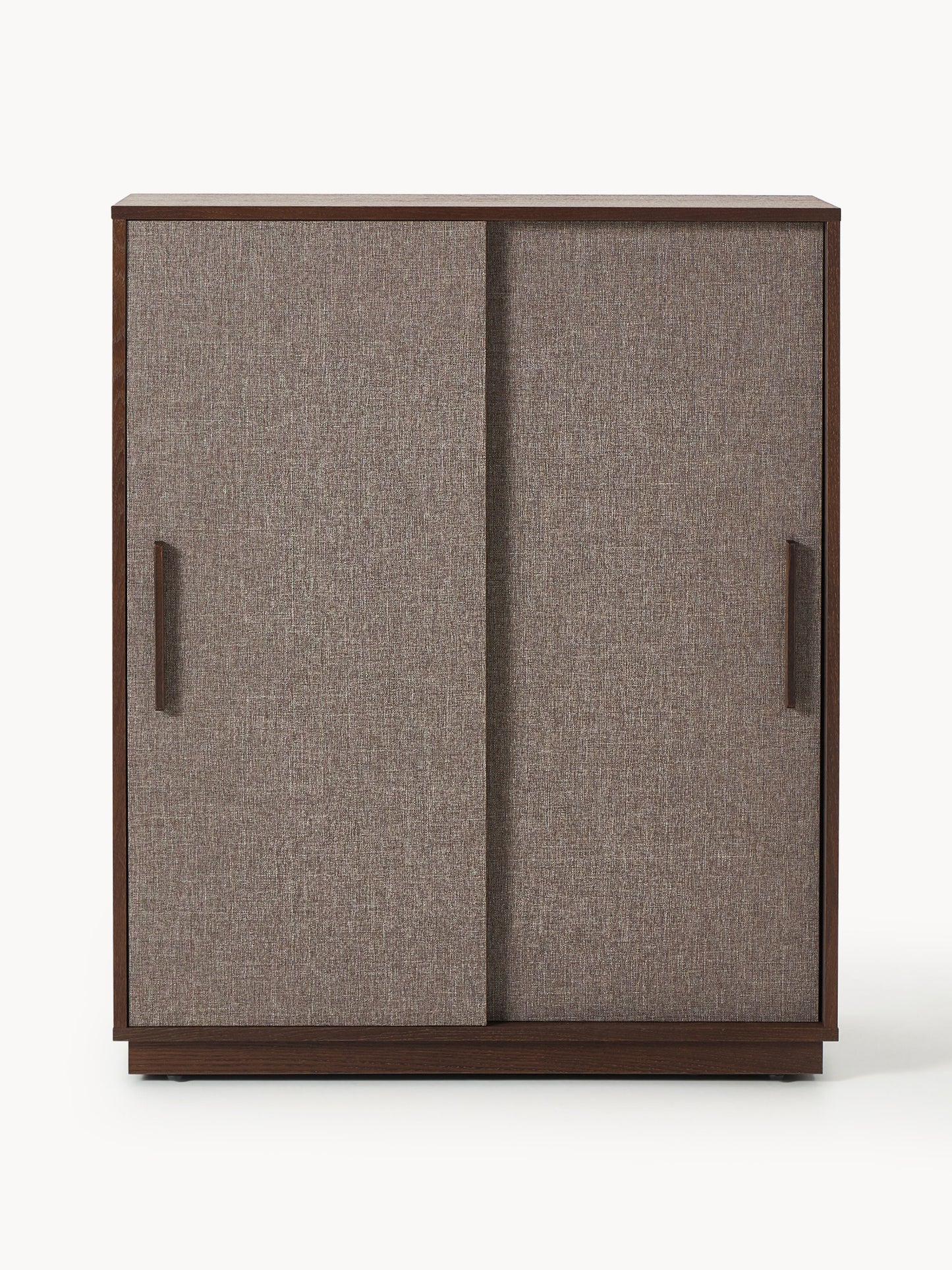 Holz-Highboard Wisp mit gepolsteter Front