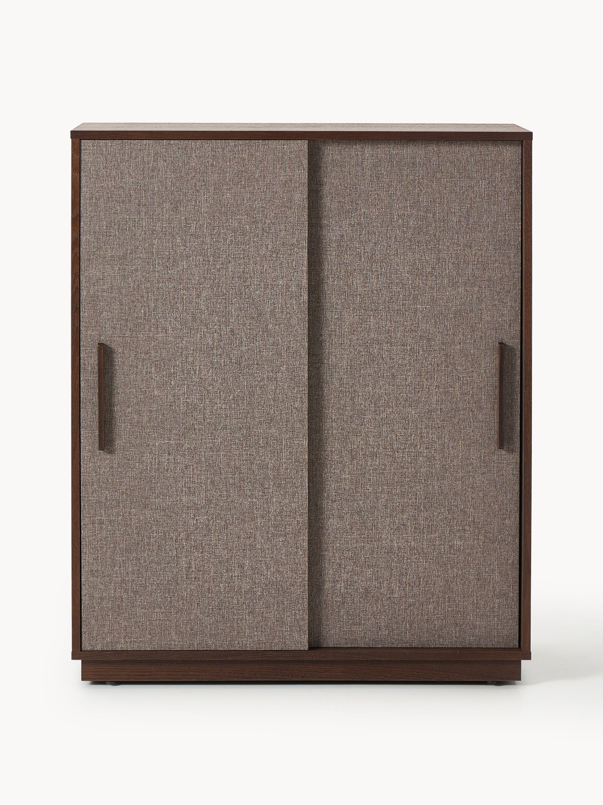 Holz-Highboard Wisp mit gepolsteter Front