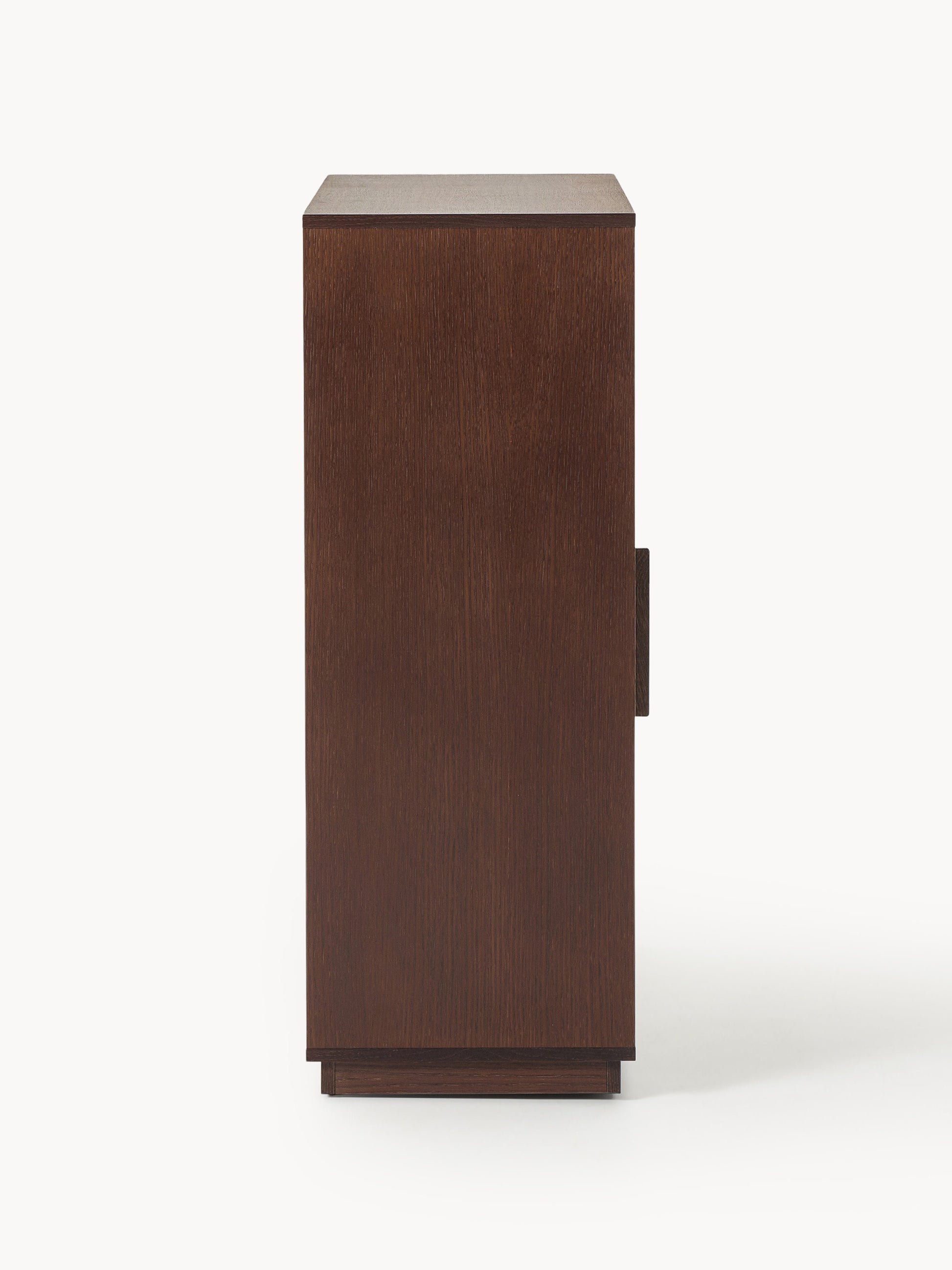 Holz-Highboard Wisp mit gepolsteter Front