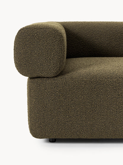 Modulares Bouclé-Sofa Anton (3-Sitzer)