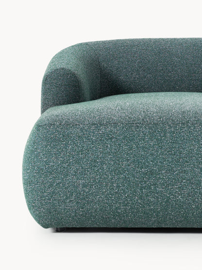 Modulares Bouclé-Ecksofa Sofia (3-Sitzer)
