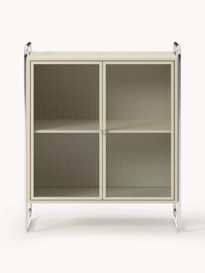Metall-Vitrine Robyn mit Glas-Front