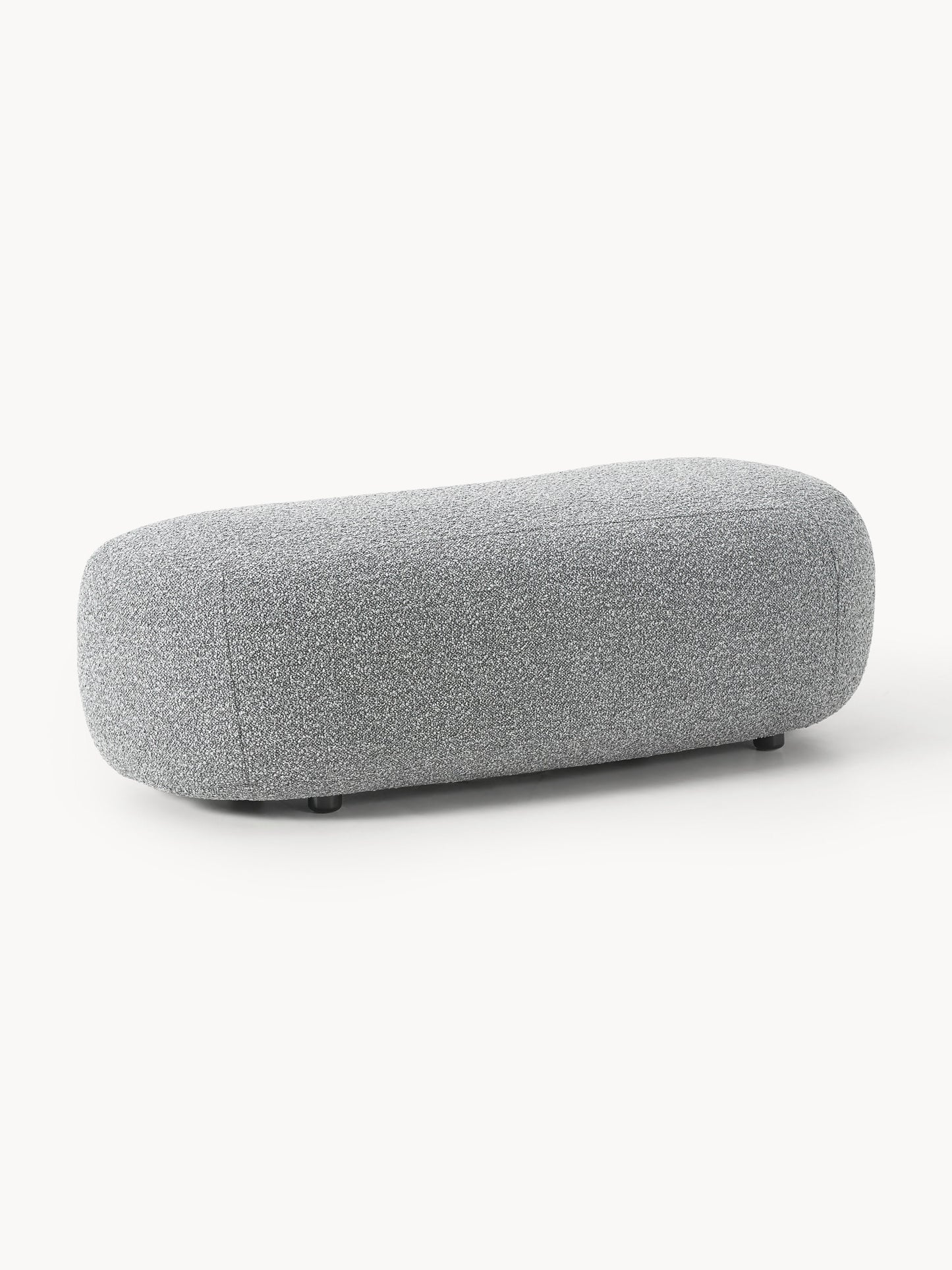 XL Sofa-Hocker Alba aus Bouclé