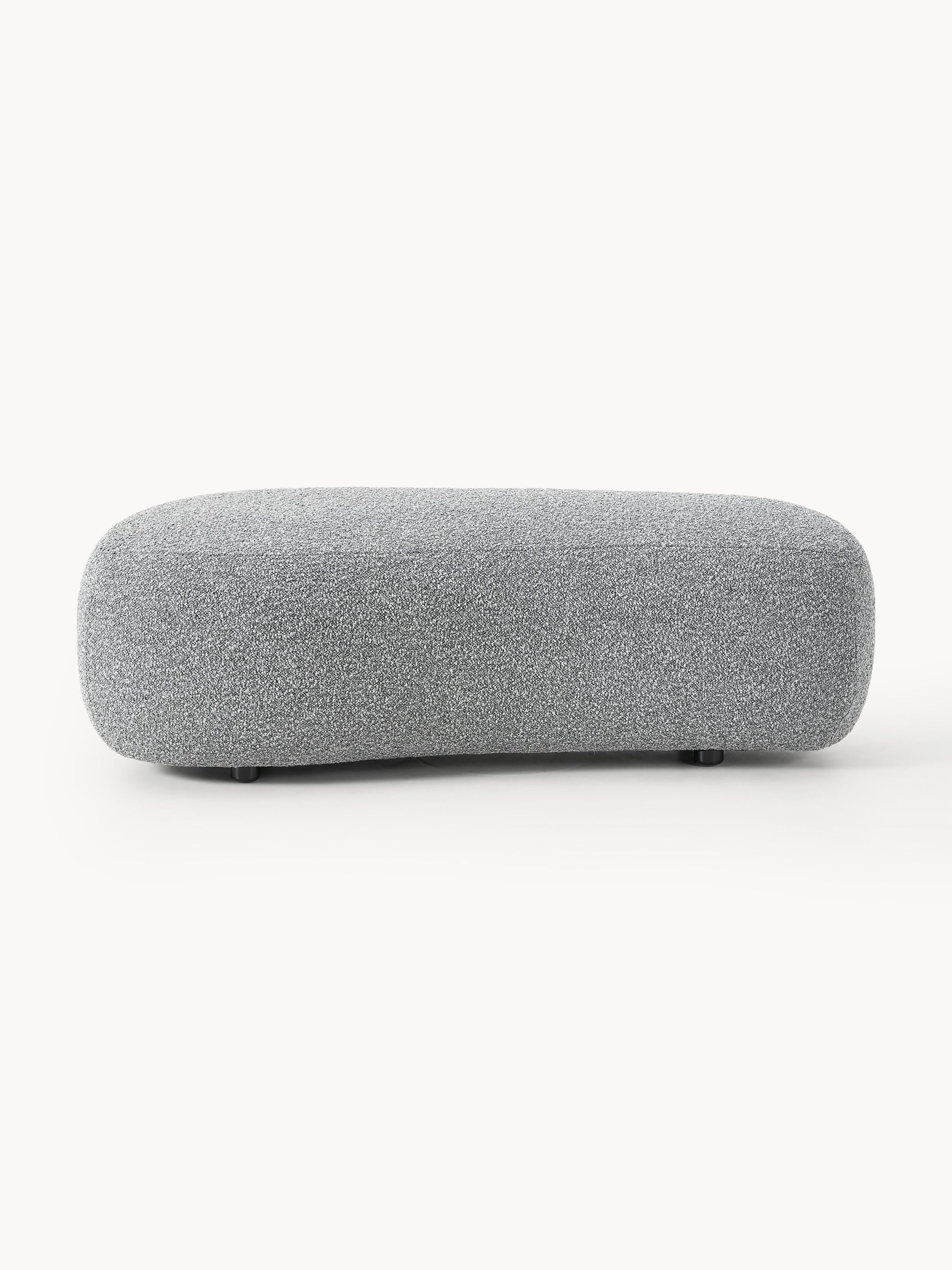 XL Sofa-Hocker Alba aus Bouclé