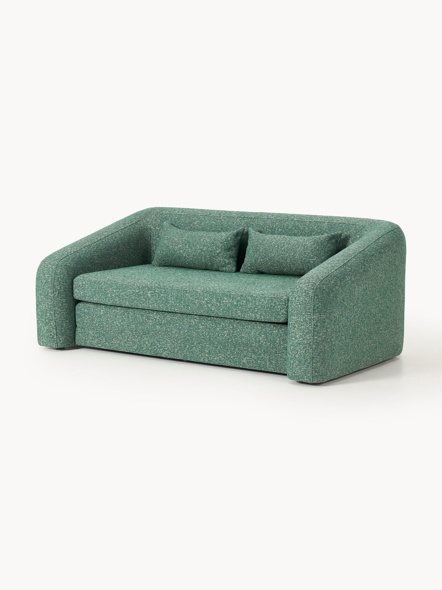 Bouclé-Schlafsofa Eliot (2-Sitzer)
