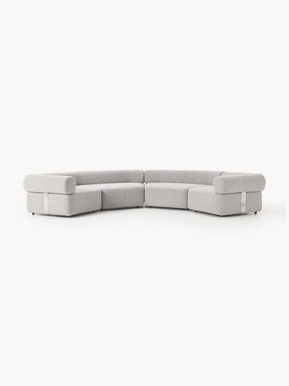 Galeriebild 1 - Großes modulares Bouclé-Sofa Anton