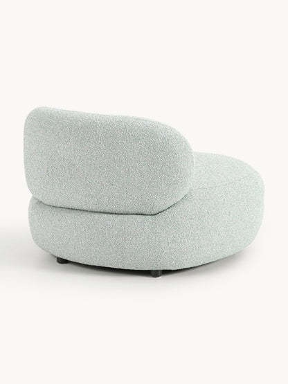 Bouclé-Loungesessel Alba