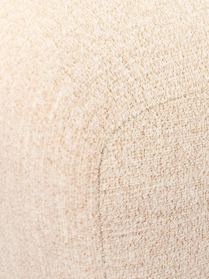 Hoher Bouclé-Sofa-Hocker Wolke