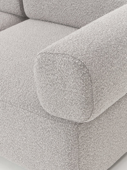 Modulares Bouclé-Sofa Anton (4-Sitzer)
