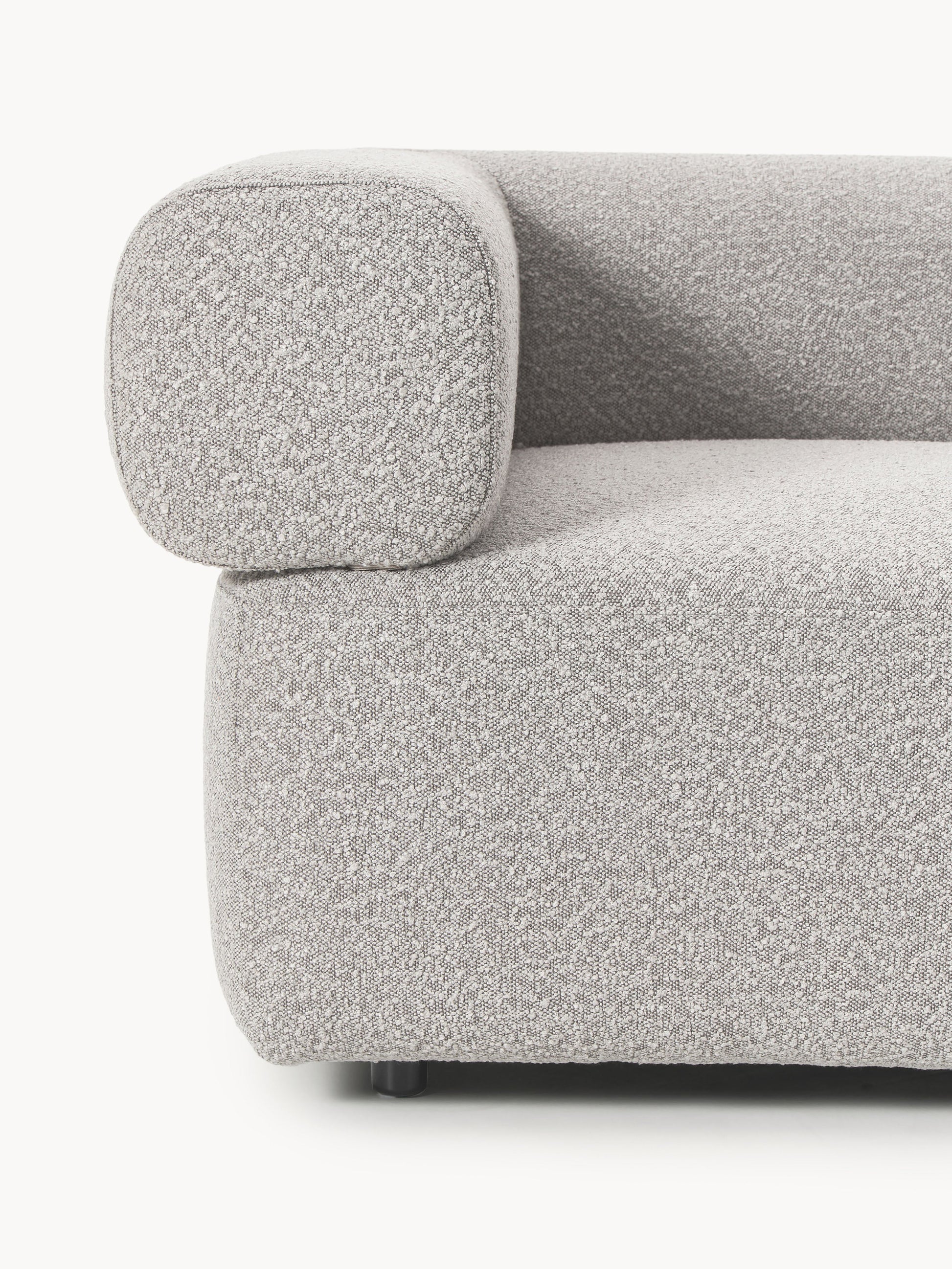 Modulares Bouclé-Sofa Anton (4-Sitzer)