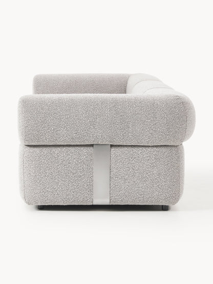 Modulares Bouclé-Sofa Anton (4-Sitzer)