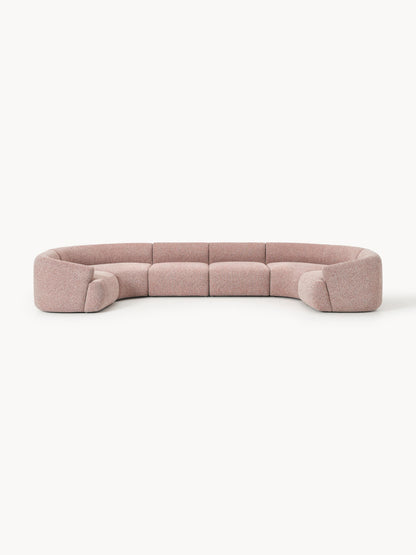 Modulares Bouclé-XL-Sofa Sofia