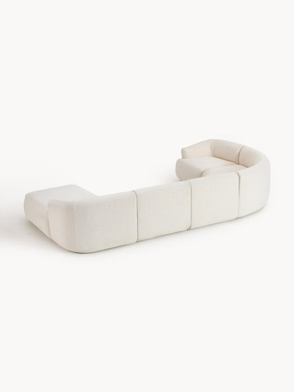 Modulares Bouclé-XL-Sofa Sofia