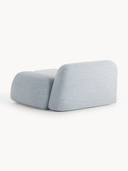 Bouclé-Chaise-Eckmodul Wolke