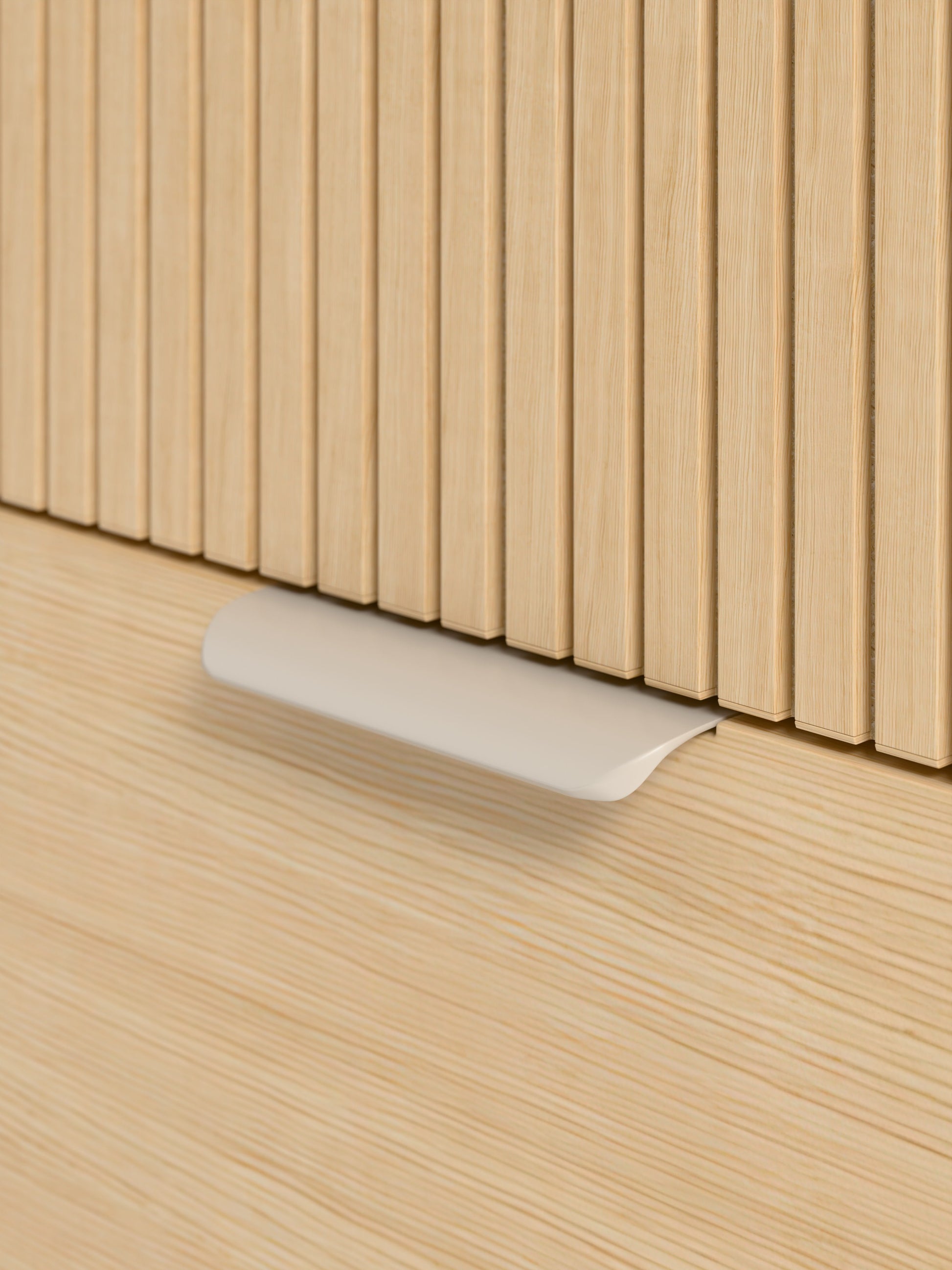 Holz-Highboard Sato