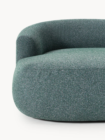 Bouclé-XL-Loungesessel Sofia