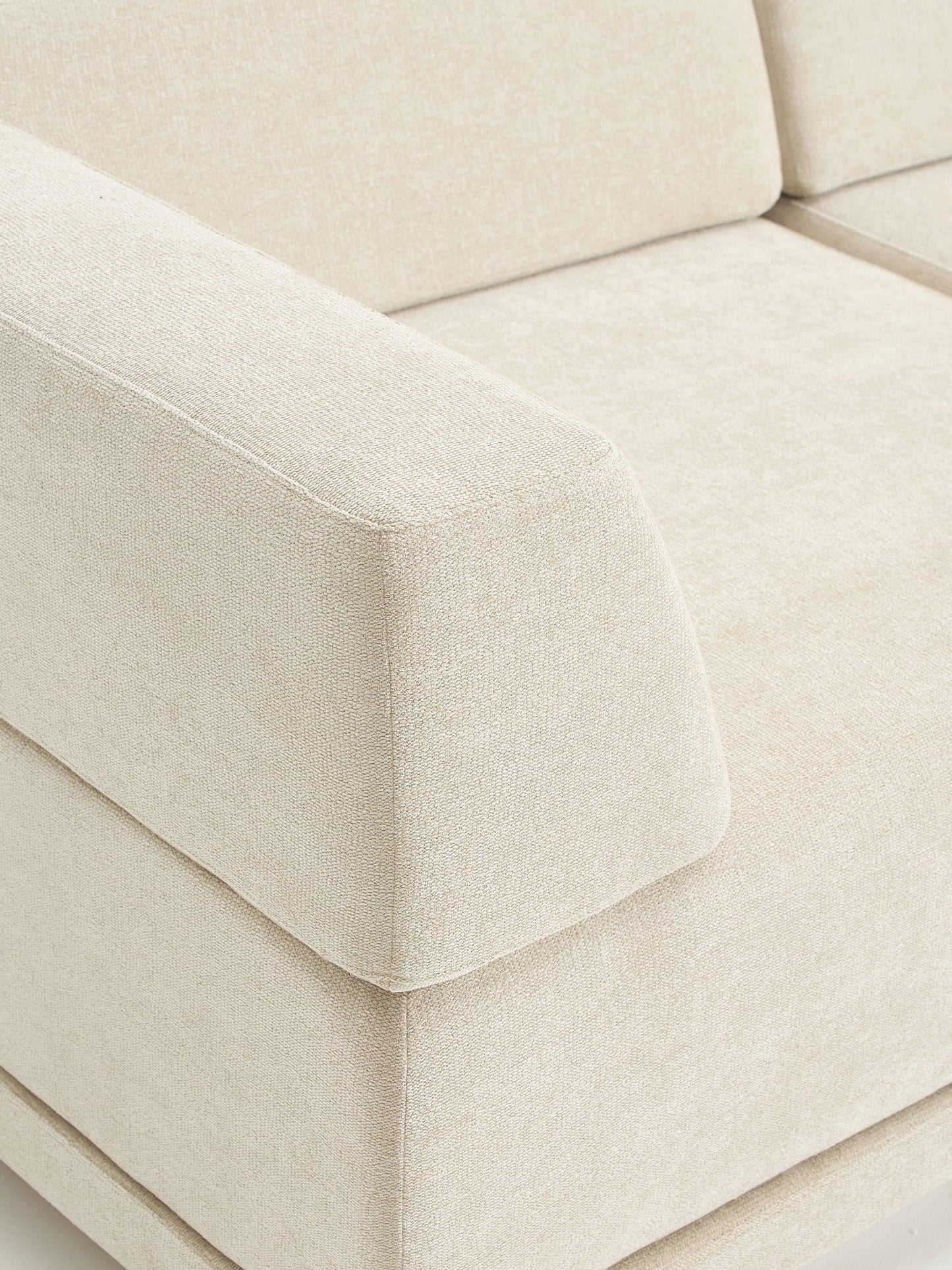 Modulares Ecksofa Colin (4-Sitzer) mit Couchtisch
