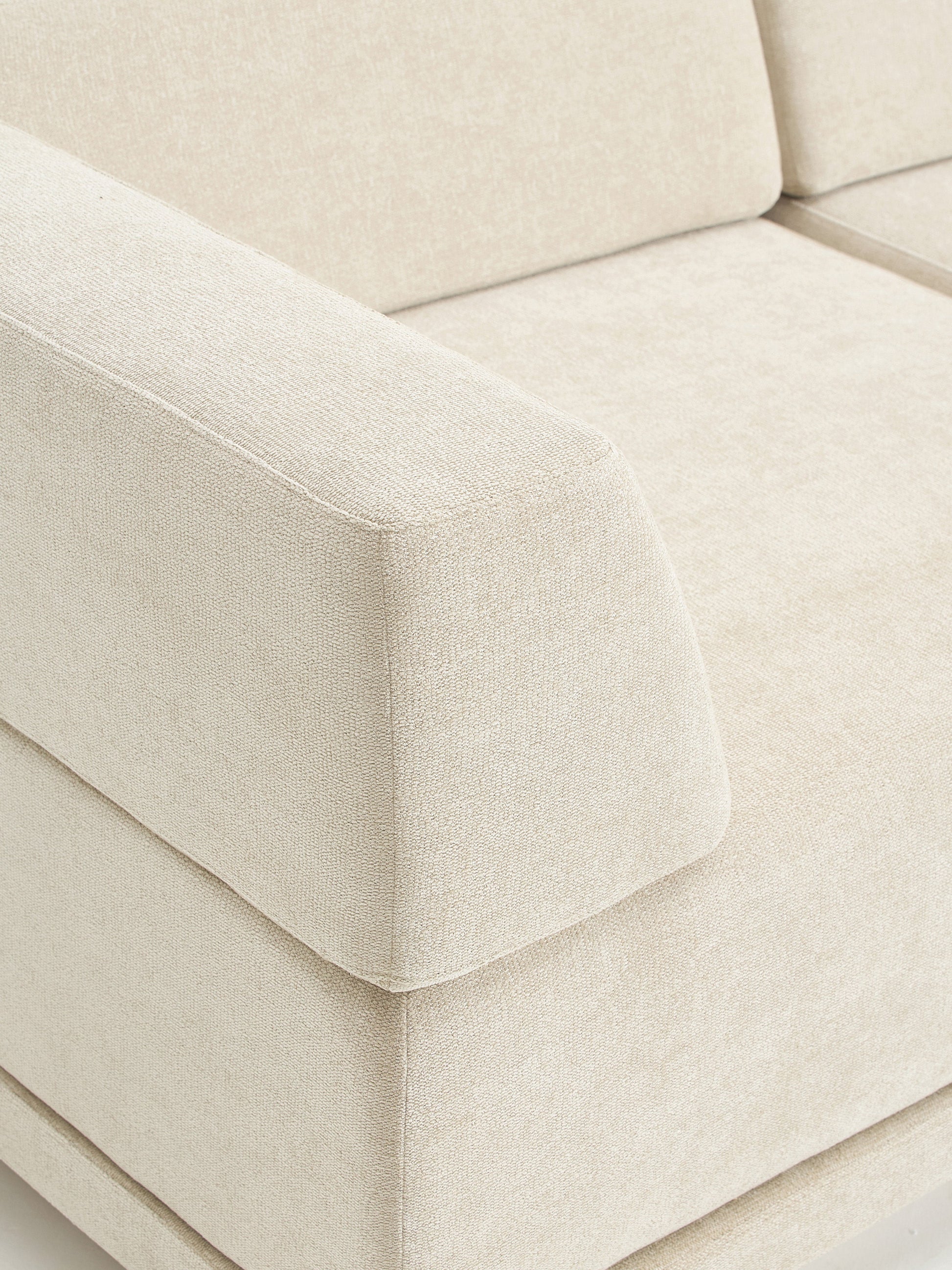 Modulares Ecksofa Colin (4-Sitzer) mit Couchtisch