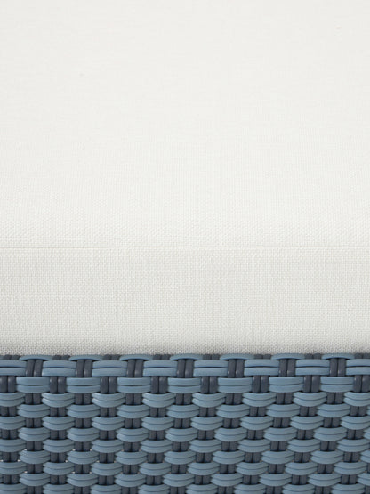 Garten-Sofa-Hocker Hani mit Schutzhülle