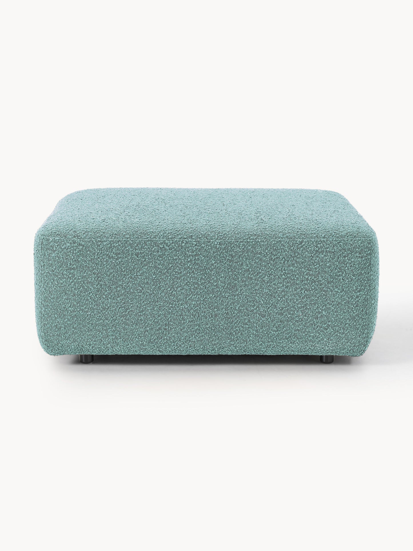 Bouclé-Sofa-Hocker Anton