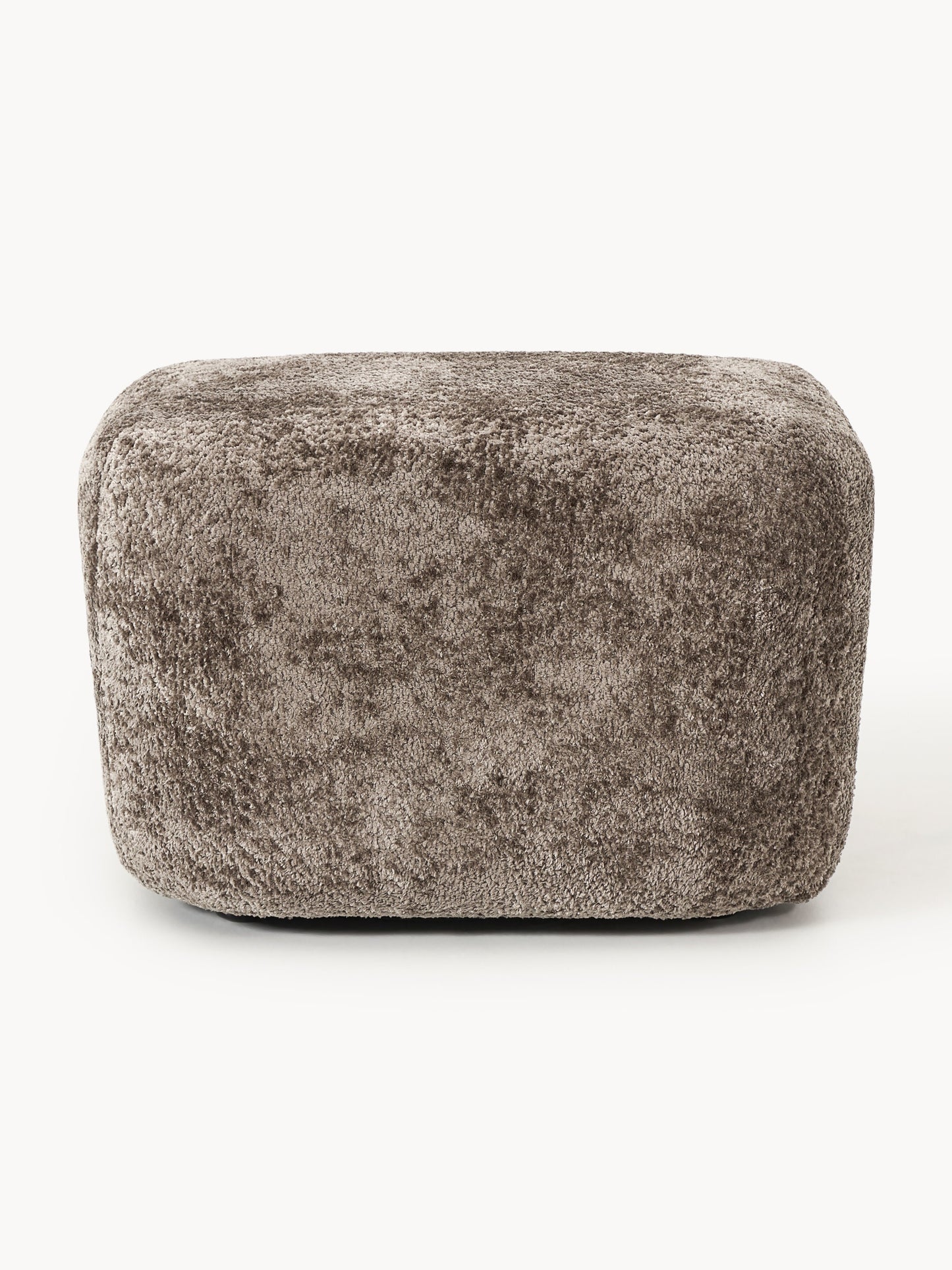 Sofa-Hocker Wolke aus Teddy-Bouclé