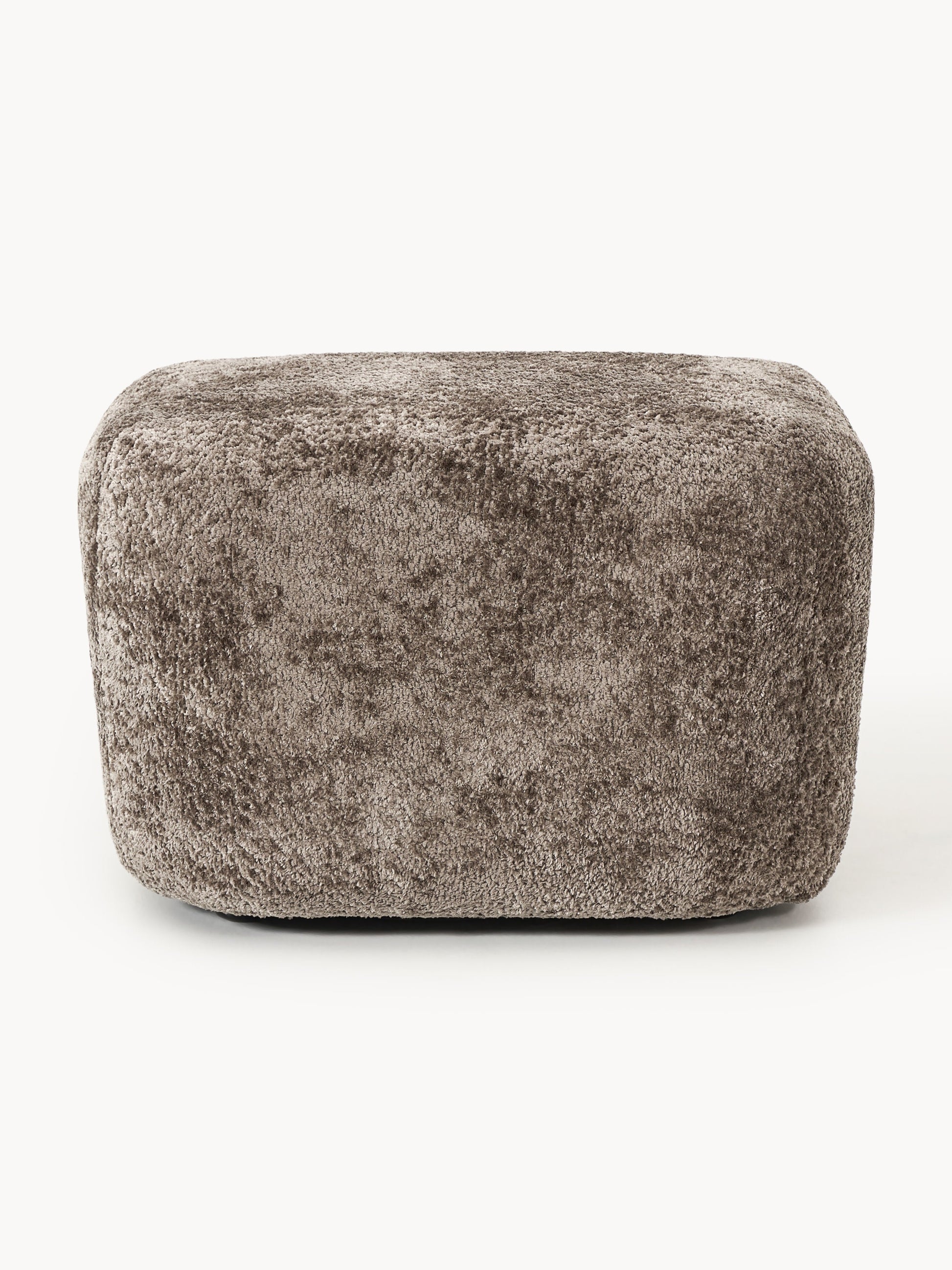 Sofa-Hocker Wolke aus Teddy-Bouclé