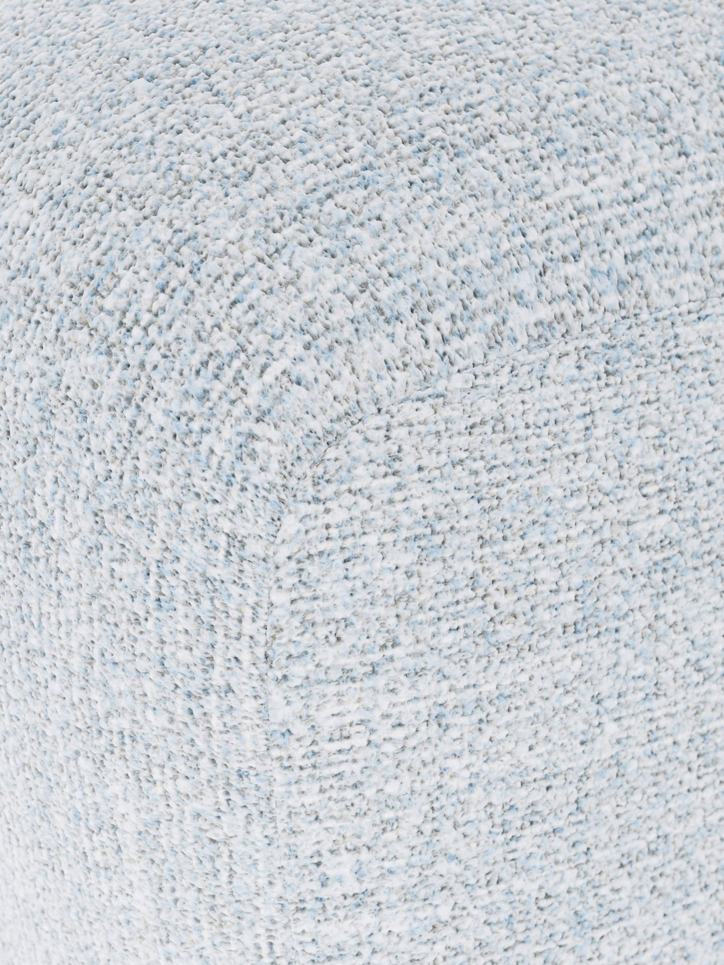Hoher Bouclé-Sofa-Hocker Wolke