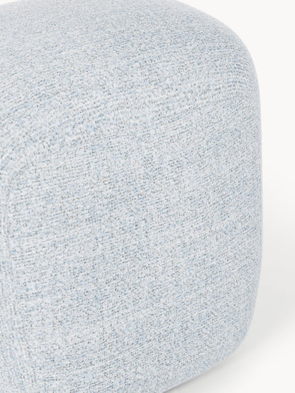 Hoher Bouclé-Sofa-Hocker Wolke