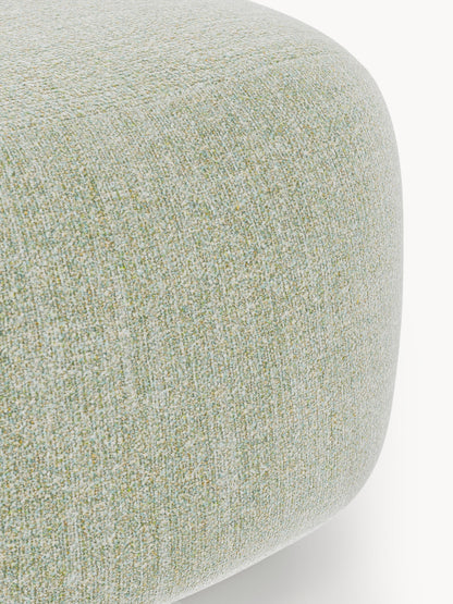 Ovaler Bouclé-Sofa-Hocker Wolke