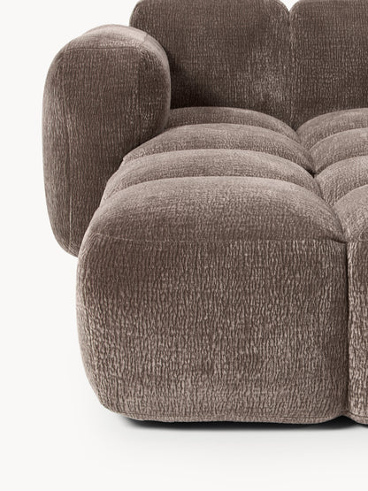 Modulares Sofa Tayla (4-Sitzer) mit Hocker (links/rechts)