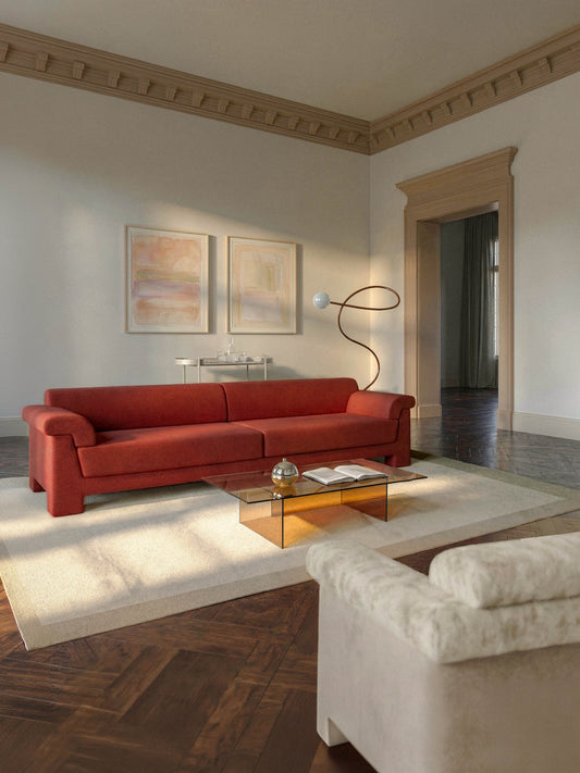 Bouclé-Sofa Atlas (4-Sitzer)