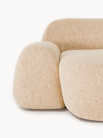 Bouclé-XL-Loungesessel Wolke