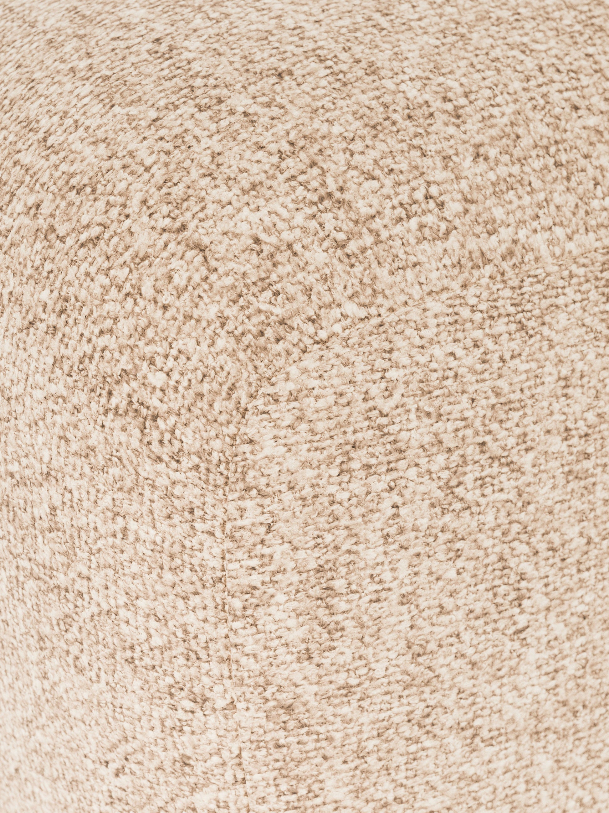 Hoher Bouclé-Sofa-Hocker Wolke