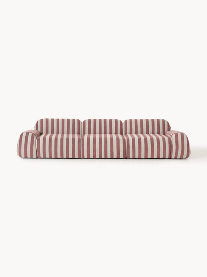 Galeriebild 1 - Modulares Gestreiftes Sofa Wolke (4-Sitzer)