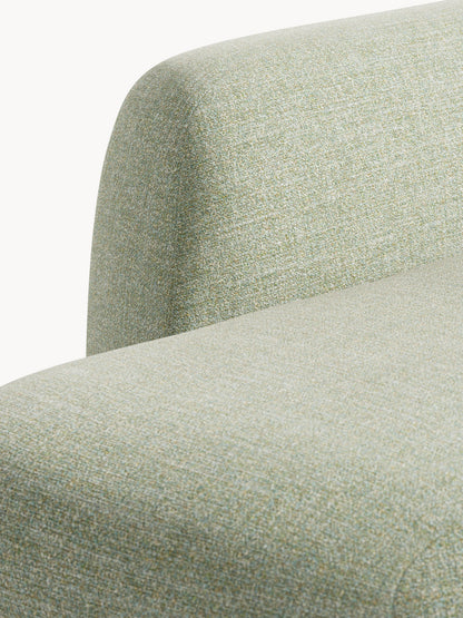Modulares Bouclé-Ecksofa Wolke (4-Sitzer) mit Chaiselongue