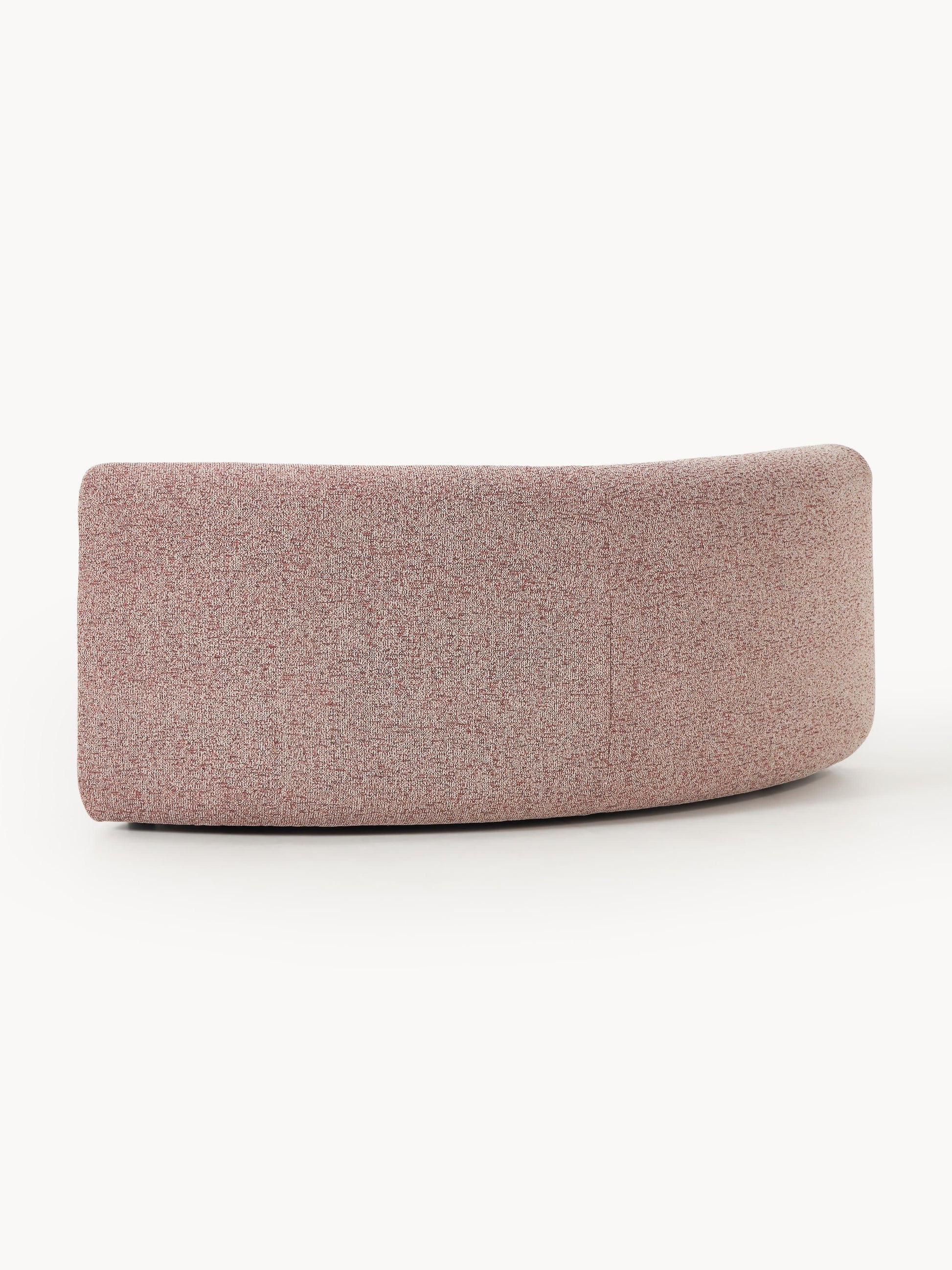 Rundes Bouclé-Eckmodul Sofia