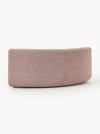 Rundes Bouclé-Eckmodul Sofia