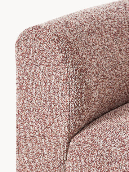 Rundes Bouclé-Eckmodul Sofia