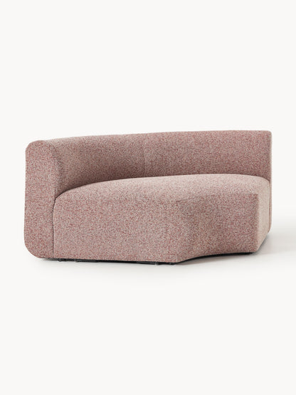 Rundes Bouclé-Eckmodul Sofia