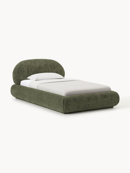Galeriebild 1 - Einzelbett Alba aus Teddy-Bouclé