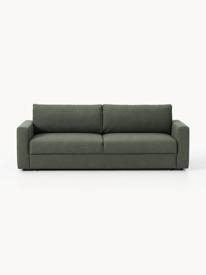 Galeriebild 1 - Bouclé-Schlafsofa Tasha (3-Sitzer) mit Stauraum
