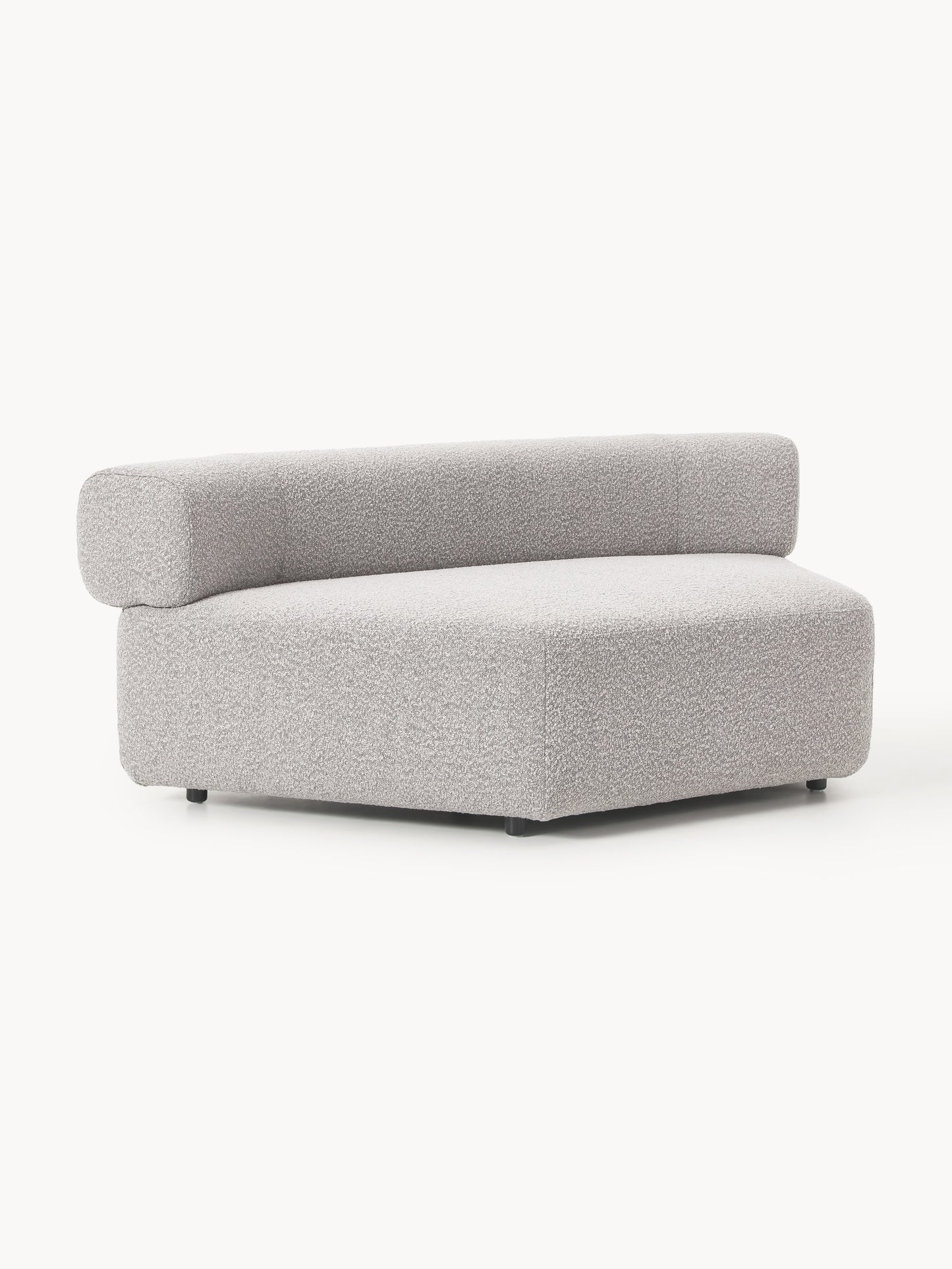 Rundes Bouclé-Eckmodul Anton