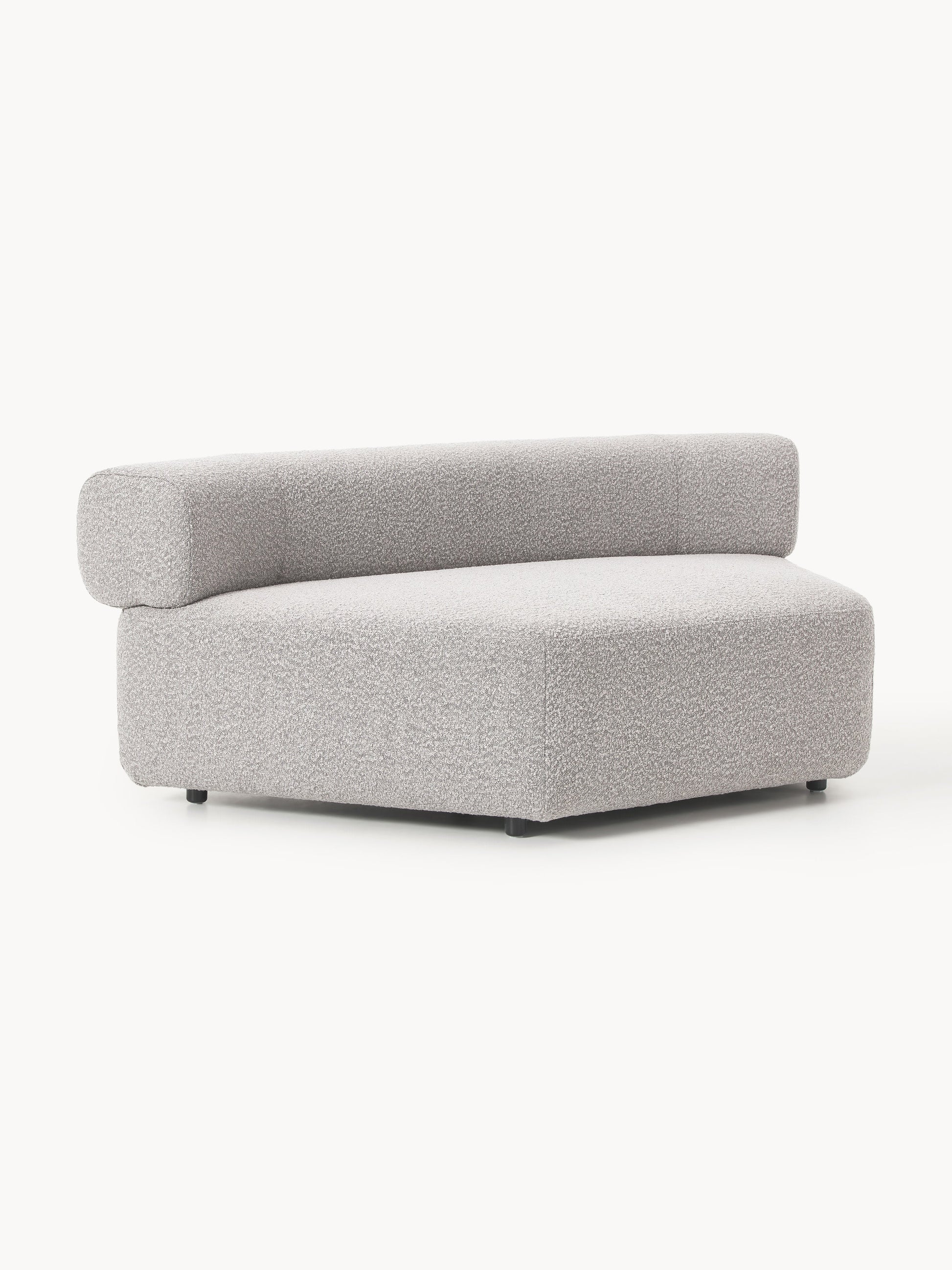Rundes Bouclé-Eckmodul Anton