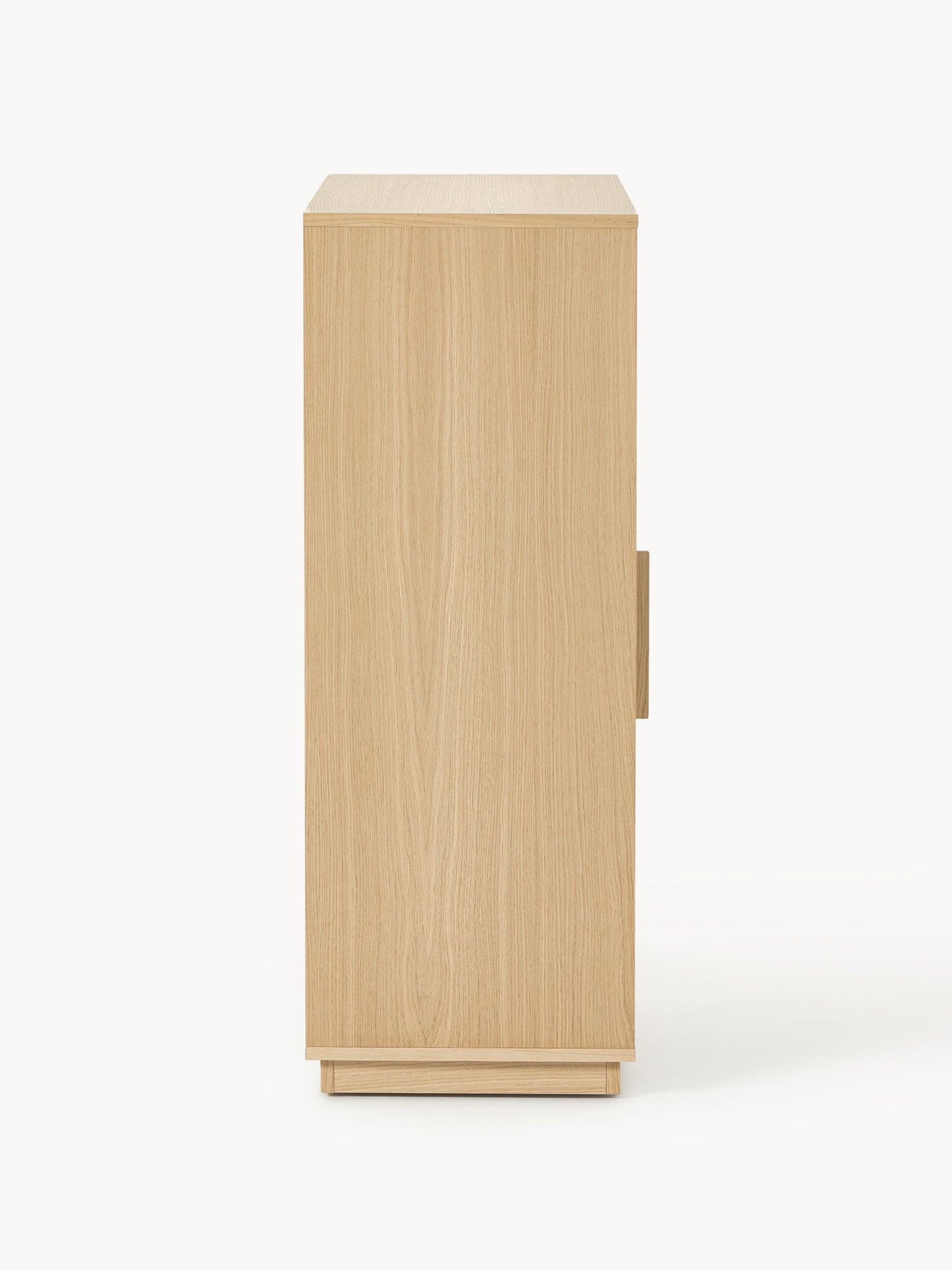 Holz-Highboard Wisp mit gepolsteter Front