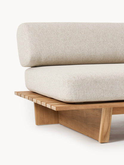 Garten-Sofa Eiko (2-Sitzer) aus Teakholz