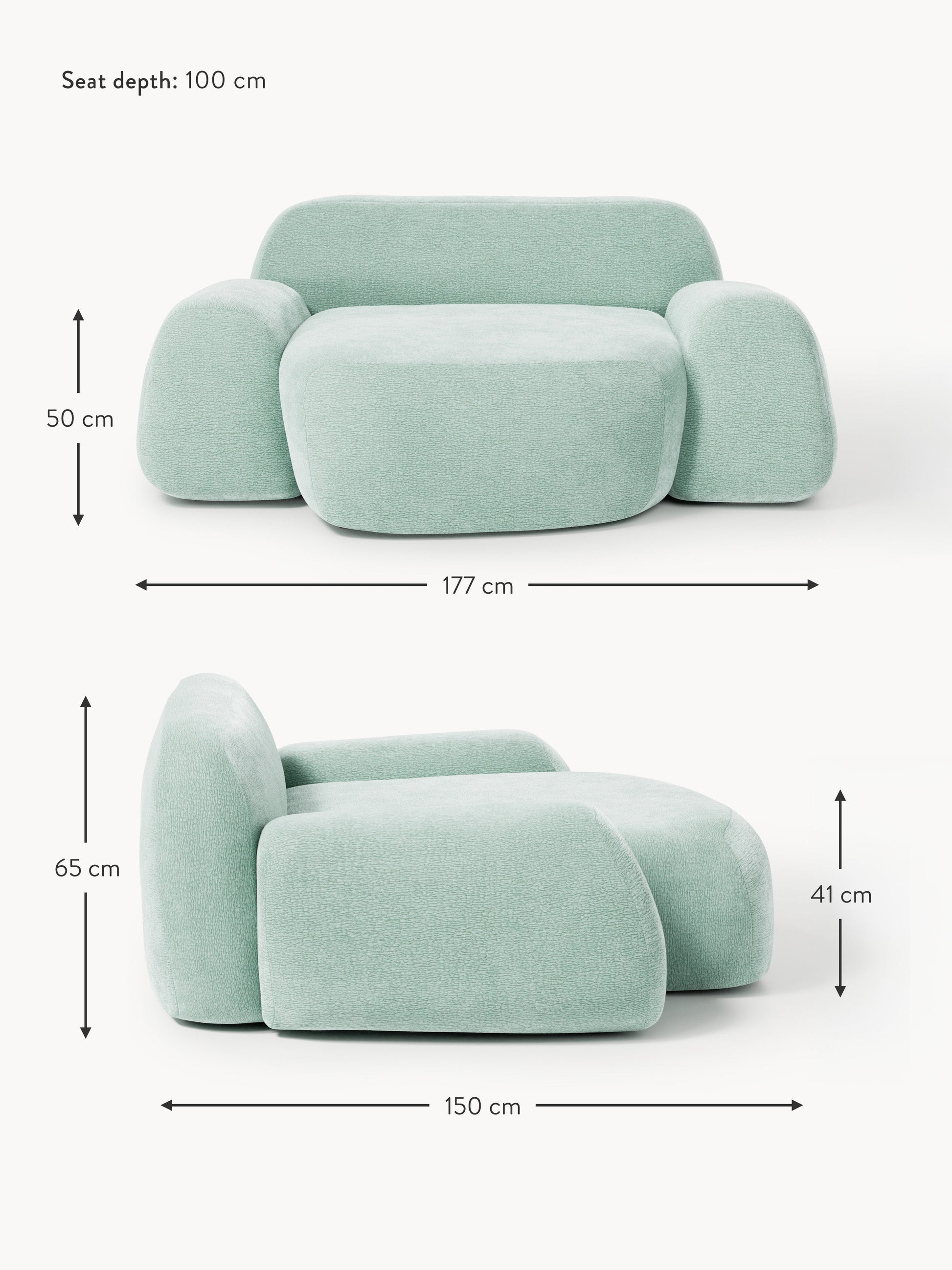 XL-Loungesessel Wolke
