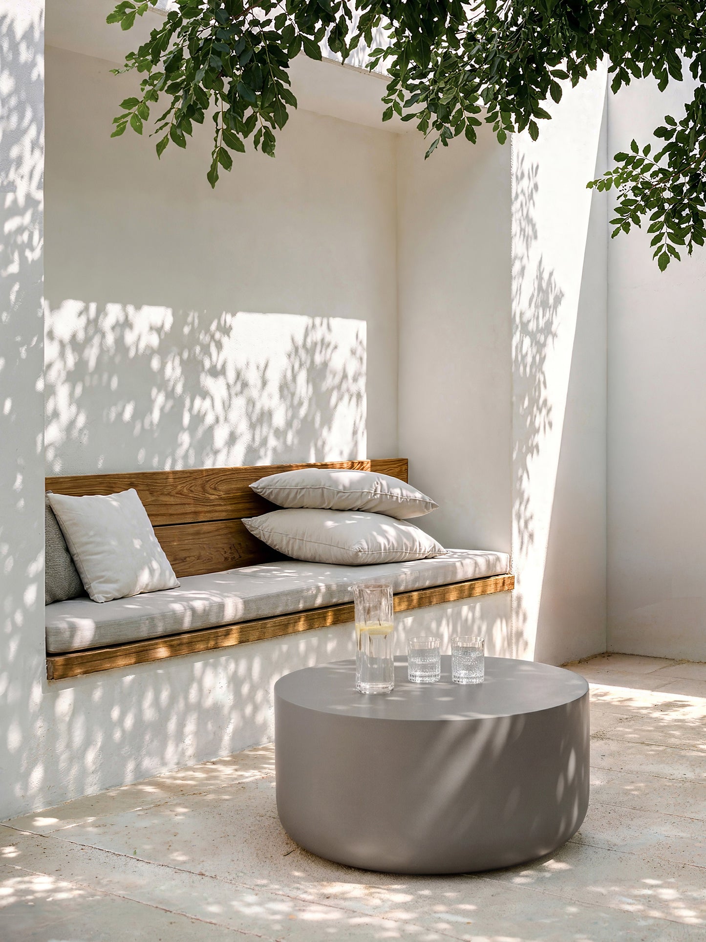 Runder In- & Outdoor-Couchtisch Rona